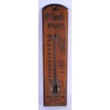 A VERY RARE ANTIQUE IRISH McConnell's Whisky Barometer. 52 cm x 14 cm.