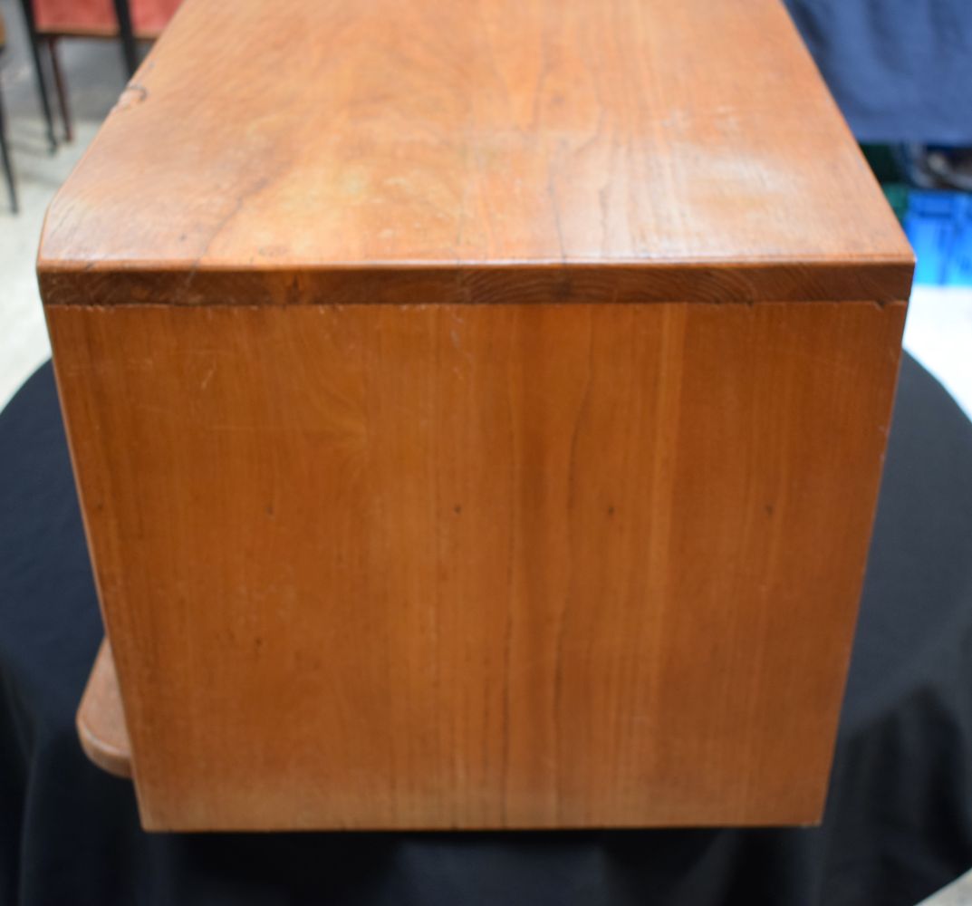 A ROBERT THOMAS MOUSEMAN TV UNIT. 90 cm x 42 cm x 40 cm. - Image 3 of 8