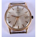 A VINTAGE OMEGA AUTOMATIC WATCH. 3.25 cm wide.