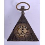 A CONTEMPORARY MASONIC POCKET WATCH. 84 grams. 5 cm x 5 cm.