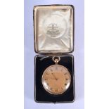 A LARGE 18CT GOLD MUSICAL POCKET WATCH. 142 grams. 6.25 cm diameter.