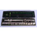 A VINTAGE RANDALL CARTE & CO OF LONDON FLUTE within original box. (3)