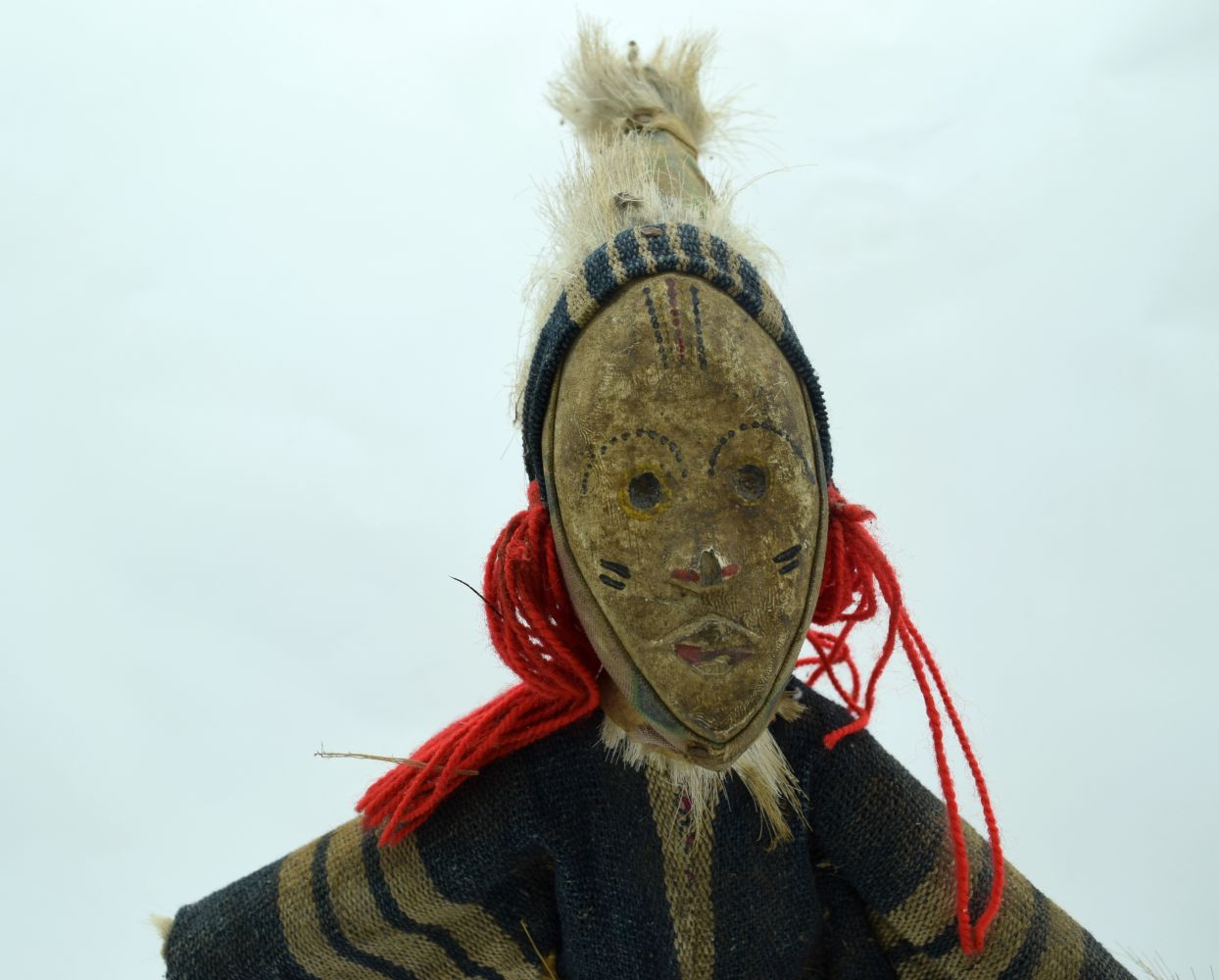 An African tribal Dan Stilt Danker trophy doll. 46cm - Image 5 of 5