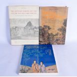 THREE CHINESE PAINTING REFERENCE BOOKS. (3)