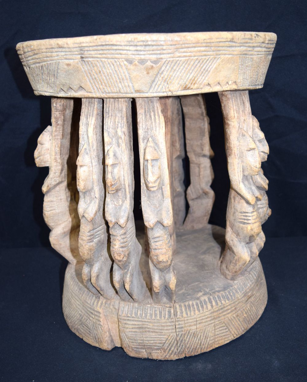 An African tribal Dogon stool. from the Hendrick de Roy Collection 42 x 36cm - Image 3 of 7