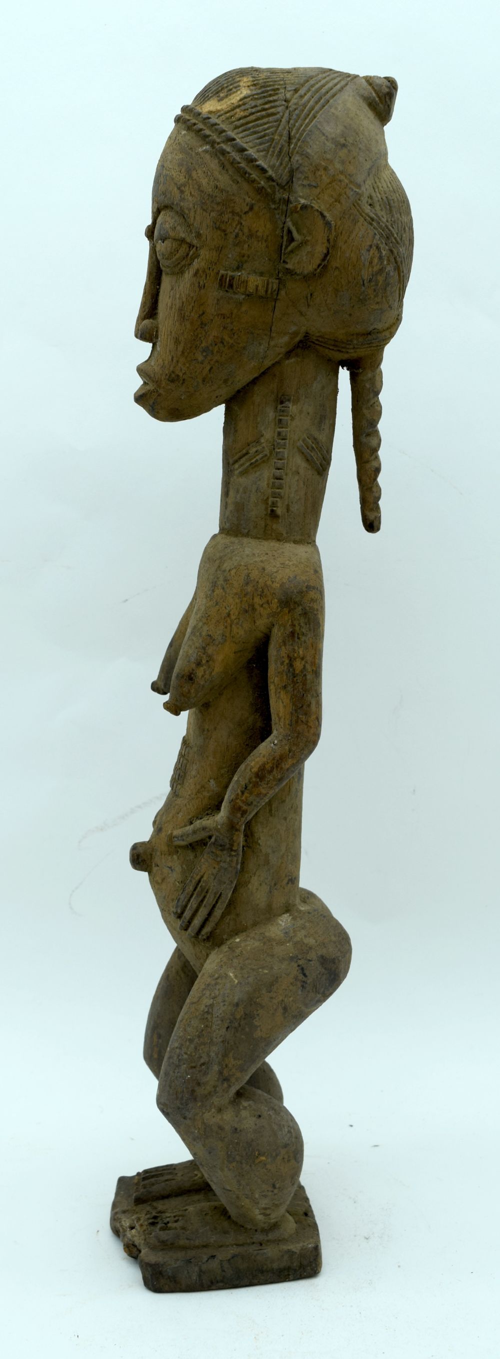 An African tribal Baule figure. 48cm - Image 2 of 4