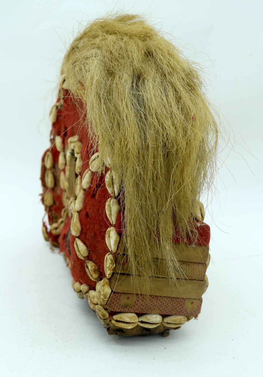 An African tribal Baule Trane diviners hat. 22 x 23cm - Image 4 of 5