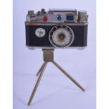 A CHARMING VINTAGE CAMERA LIGHTER. 11 cm x 6 cm.