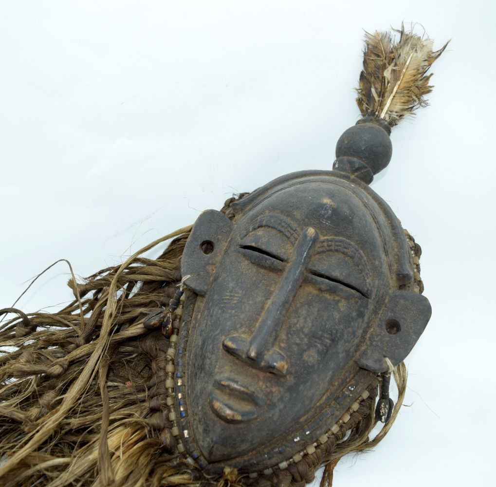 An African tribal Senufo Kpelie mask. 62cm - Image 2 of 6