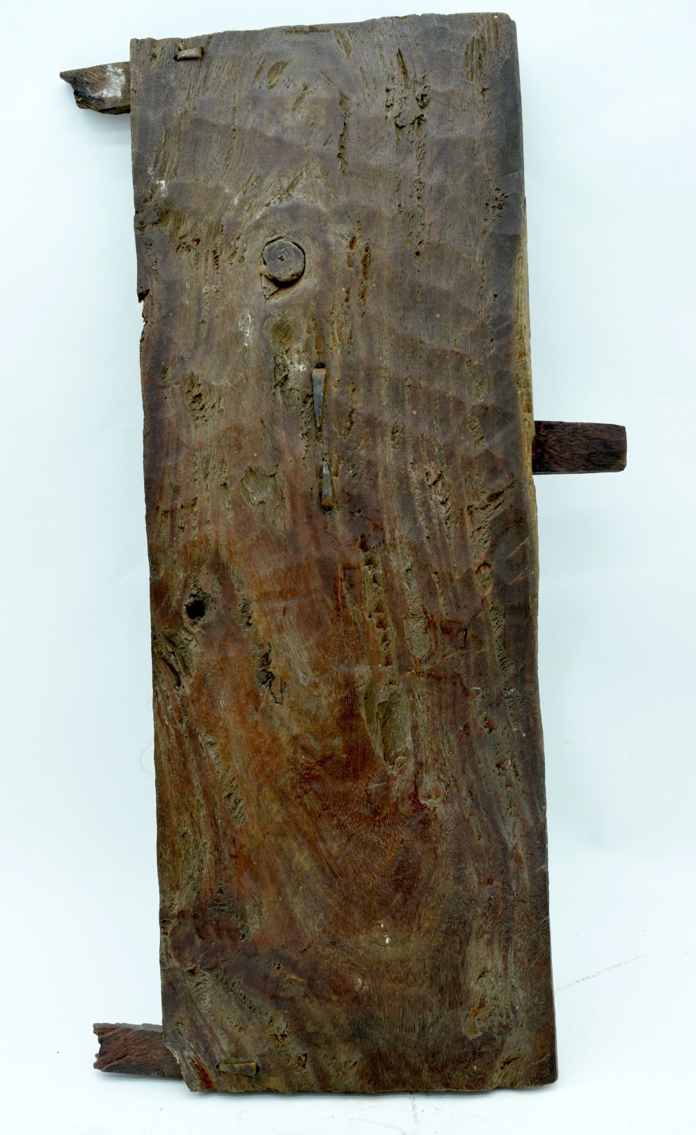 An African tribal Dogon door fragment. 47 x 20cm - Image 2 of 4