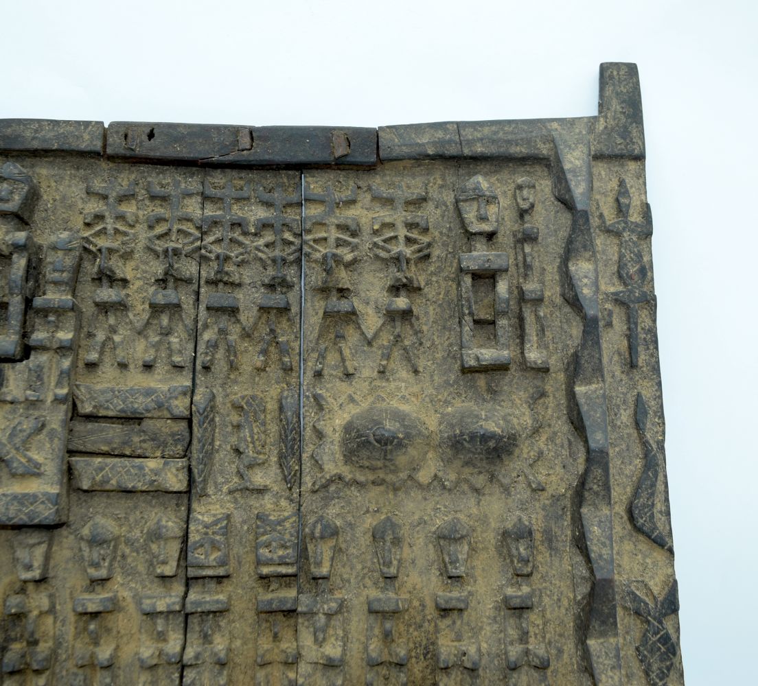 An African tribal Dogon Granary door. 43 x 38cm - Image 3 of 6