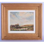 English School (19th/20th Century) Watercolour, Sussex landscapes. Image 21 cm x 24 cm.