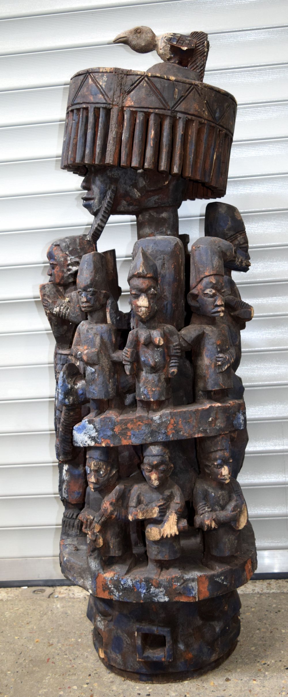 From a German collection, an African tribal Yoruba EPA mask. 144 x 50cm - Image 7 of 8