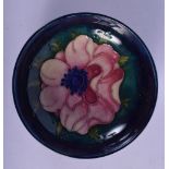 A MOORCROFT DISH. 11 cm diameter.