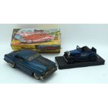 A boxed Minister deluxe model car and a Ford model car with Hamleys livery 26cm (2).