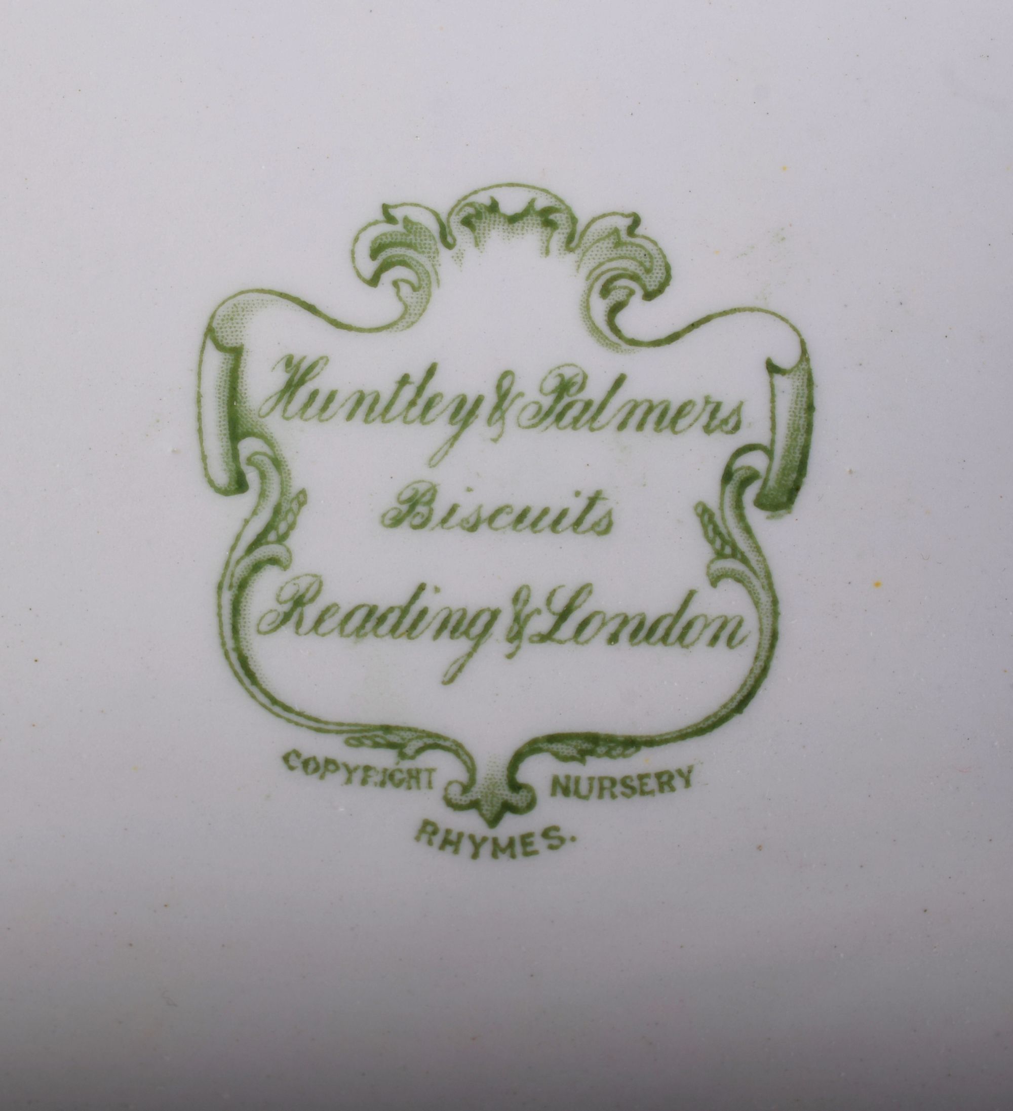 A ROYAL DOULTON HUNTLEY & PALMERS CHEST OF DRAWERS BOX AND COVER Old Mother Hubbard. 18 cm x 13 cm. - Image 5 of 6