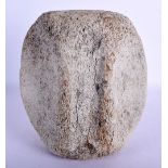 A FOSSILSED WHALE VERTEBRAE. 20 cm x 14 cm.