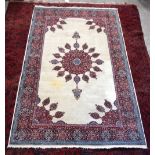 A Western Pakistani Ardabil rug 214 x141 cm