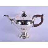 A GEORGE III SILVER TEAPOT. London 1771. 591 grams. 25 cm x 17.5 cm.