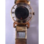 A RARE VINTAGE MYSTERY WRISTWATCH. 3.5 cm wide.