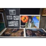 A set of prints by John Balmer 50 x 75cm (4).