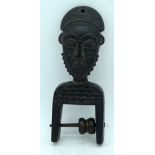 A African Tribal pulley 22cm .