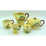 A Carlton ware tea set 15cm (7).