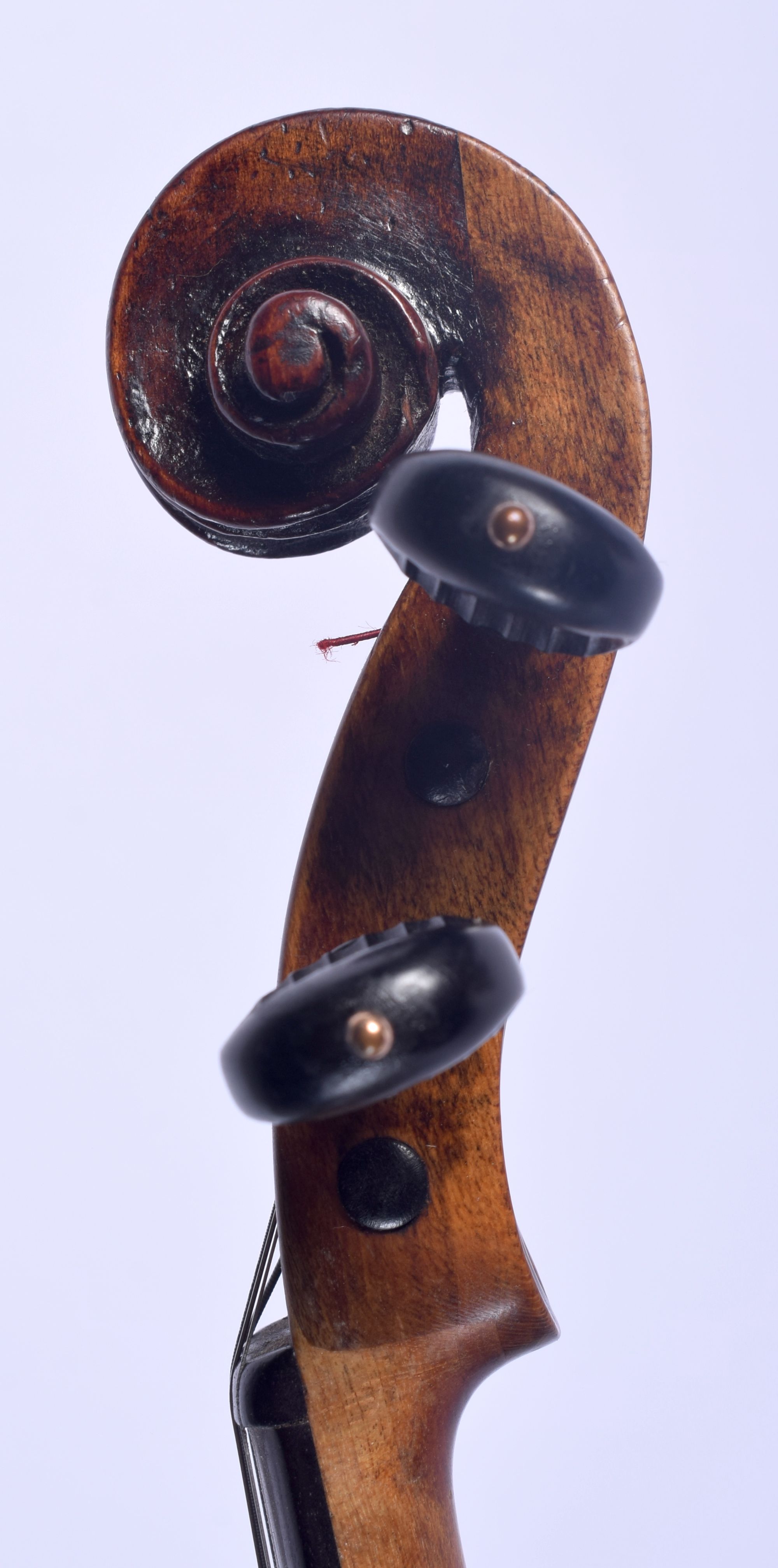 A CASED 18TH CENTURY SINGLE PIECE BACK VIOLIN by Charles & Samuel Thompson C1780, together with a go - Image 8 of 18