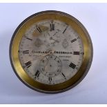AN UNUSUAL CHARLES FRODSHAM OF LONDON NO 3218 CHRONOMETER with silvered dial and Paris Exhibition st