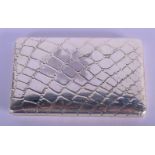 A LINKS OF LONDON BUSINESS CARD HOLDER. 9.5cm x 6cm, weight 89g