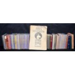 A collection of Robert Louis Stevenson books (35).