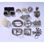 VINTAGE BUCKLES etc. (qty)