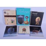 SIX FABERGE REFERENCE BOOKS. (6)