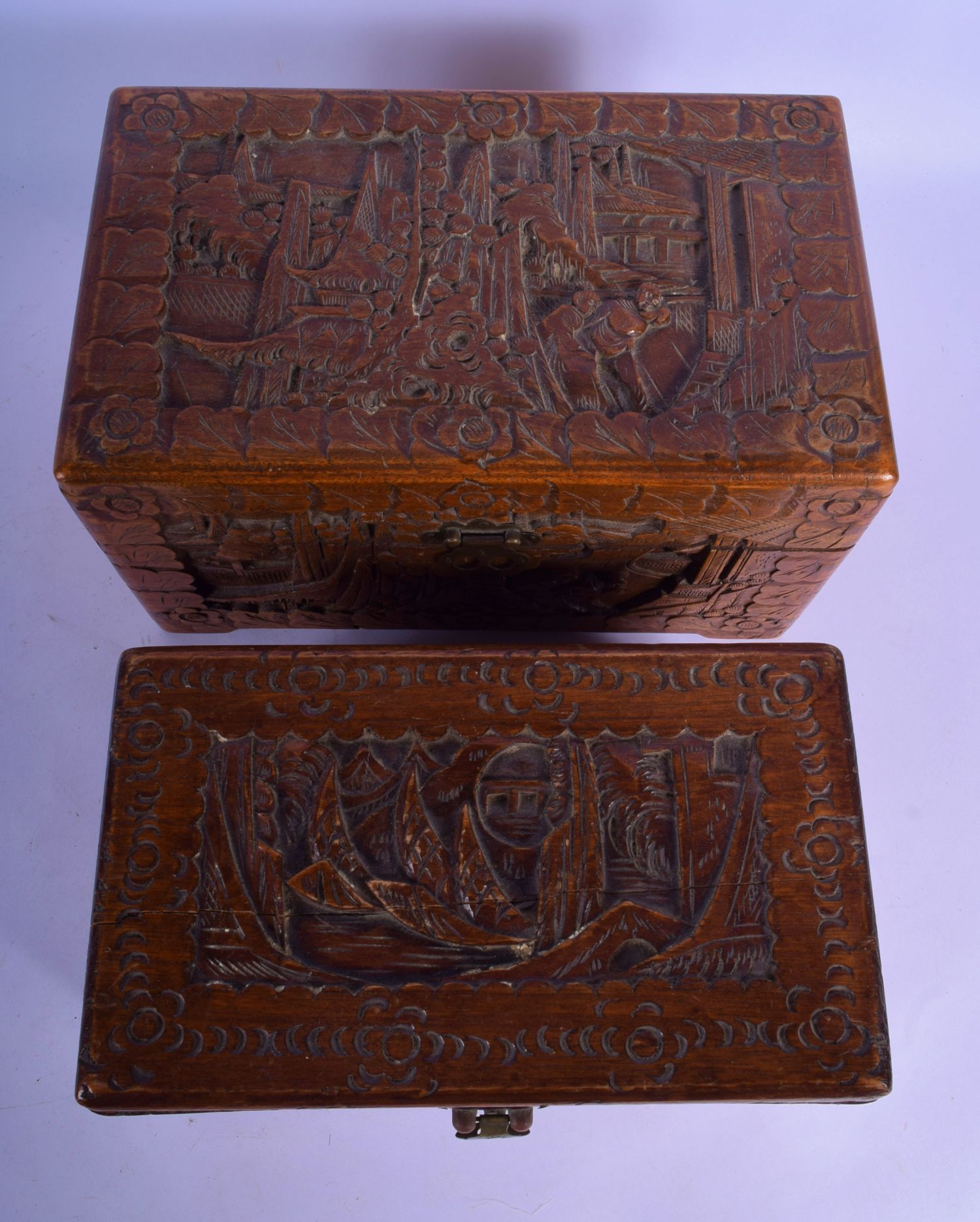 JAPANESE TAISHO PERIOD LACQUER TRAYS together with Chinese carvings etc. (qty) - Image 5 of 9