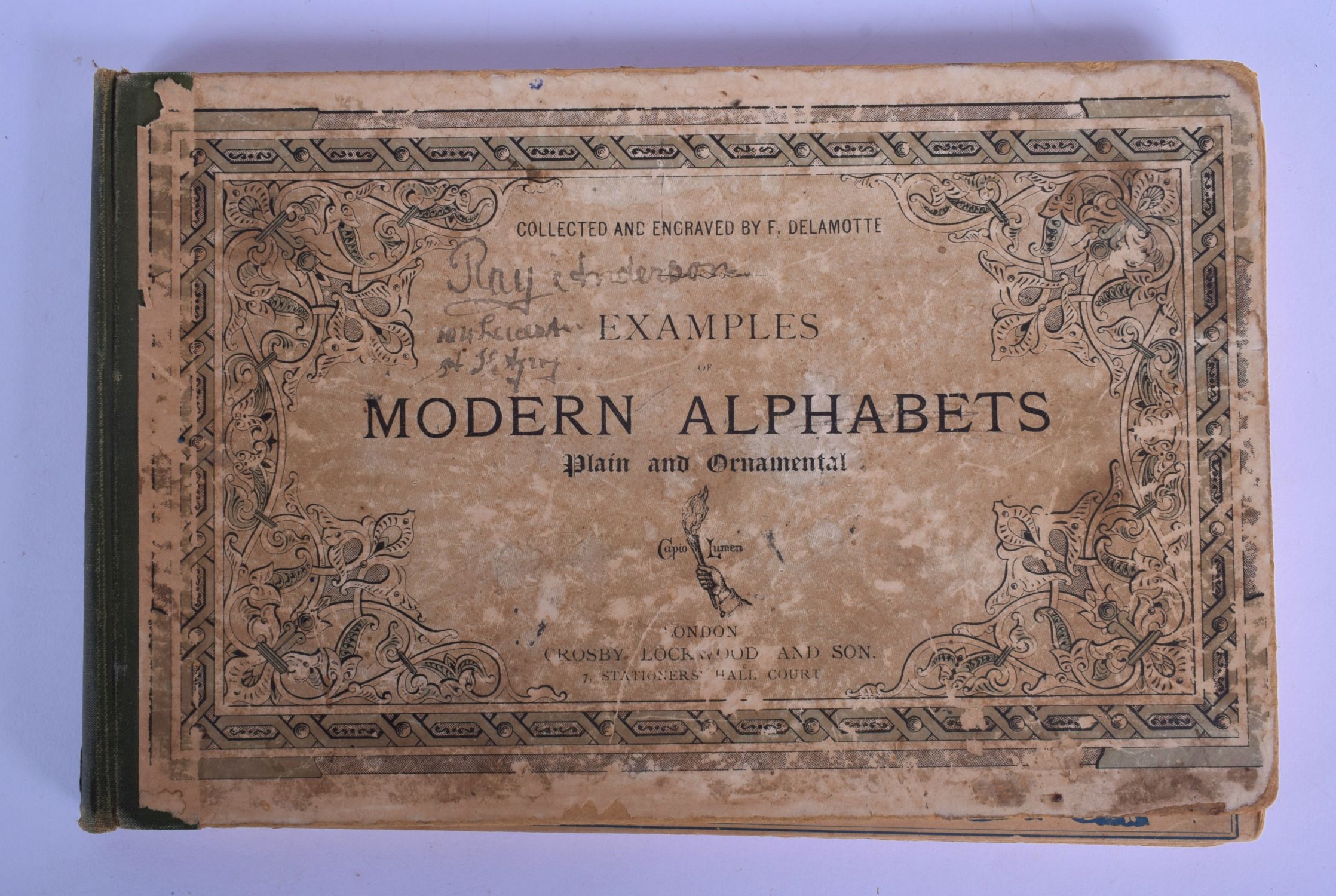 A CHARMING BOOK ON MODERN ALPHABETS together with pictures, a theatre poster etc. (qty) - Image 7 of 11