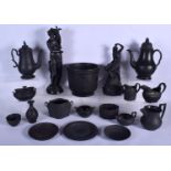 Lots 14 to 36 are the Part Contents of the Robert Adam Collection of Black Basalt Wares & Other Porc