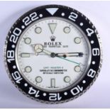 A CONTEMPORARY ROLEX DEALERSHIP CLOCK 34CM