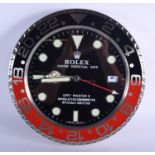 A CONTEMPORARY ROLEX DEALERSHIP CLOCK 34CM