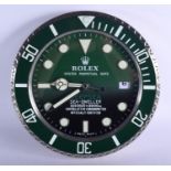 A CONTEMPORARY ROLEX DEALERSHIP CLOCK 34CM