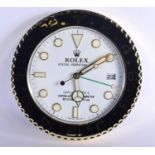 A CONTEMPORARY ROLEX DEALERSHIP CLOCK 34CM