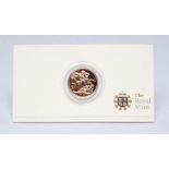 AN ELIZABETH II PROOF SOVEREIGN, 2009, in capsule on certificate (Est. plus 17.5% premium)