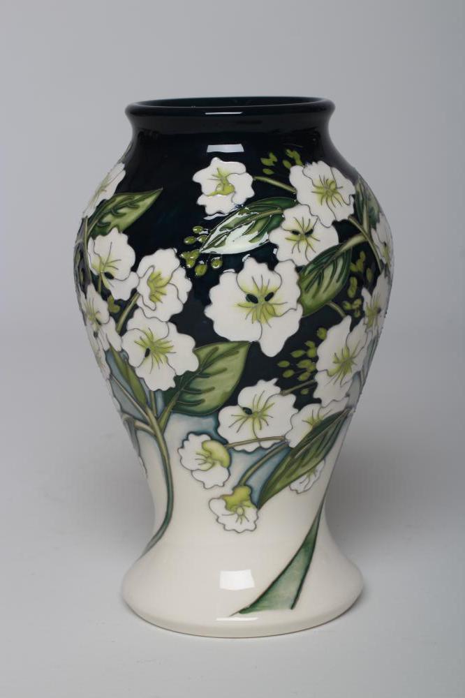 A MOORCROFT CHELSEA'S CHOICE VASE, 2019, designed by Nicola Slaney for the RHS, No.27 of a limited