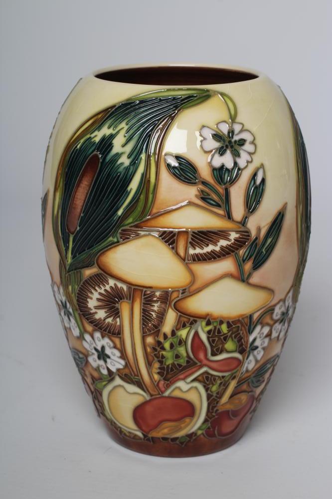 A MOORCROFT UNDERWOOD VASE, 1998, designed by Debbie Hancock for MacIntyre, No.21 of a limited