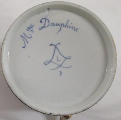 A FRENCH PORCELAIN CAN AND SAUCER, mid to late 19th century, the can painted with a head and - Image 11 of 17