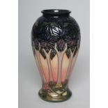A MOORCROFT CLUNY TREES VASE, 1993, designed by Sally Tuffin, of inverted baluster form,