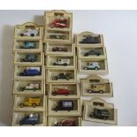 Twenty Lledo Days Gone Vintage Vehicles, all items boxed, E (Est. plus 21% premium inc. VAT)