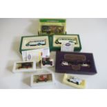 Lledo and Corgi diecast vehicles including limited edition buses and Royal Wedding Set, all items