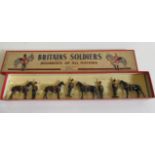 Britains N182 Hussars dismounted, boxed G (Est. plus 21% premium inc. VAT)