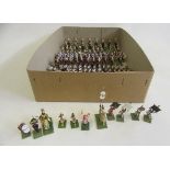 32mm war gaming figures of North African Moors soldiers, well painted figures of foot soldier,