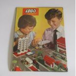 1960's Lego building board with roadway and building locations, G (Est. plus 21% premium inc. VAT)